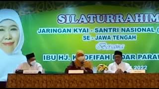 KETUA PCNU WONOGIRI SILATURAHIM GUBERNUR JAWA TIMUR