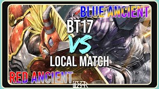 AncientGarurumon vs AncientGreymon [Digimon TCG BT17 Local Match] Match Commentary