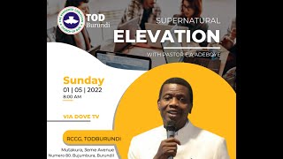 THANKSGIVING SERVICE | SUNDAY 1ST MAY 2022 | RCCG, TABERNACLE OF DAVID BURUNDI | PASTOR E.A. ADEBOYE