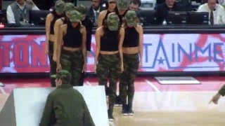 04.08.16 Detroit Pistons Entertainment Team "Toy Soldier"