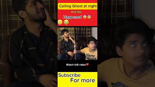 Calling Ghost At Night😱Suddenly this Happened😭😰#horrorshorts#ytshorts#viral