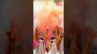 जगत में होरी होती है ब्रज में होरा होता है | Aniruddhacharyaji Holi Song | #shorts #holi #shortsfeed