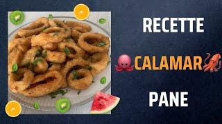 Comment réaliser une recette de calmar pané