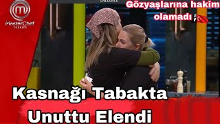 Masterchef Nigar Kasnağı Tabakta Unuttu Elendi Masterchefe Veda Eden Yarışmacı