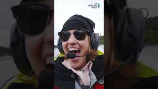 New Episode on our channel! Hilarious! Olya's scream matches the sound of the jet boat!