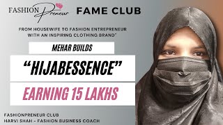 From Housewife to Fashion Entrepreneur: Mehar's Inspiring Clothing Brand Journey