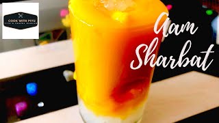 Aam Sharbat || Mango Tapioca balls summer cooler Recipe || Cook with Piyu #10