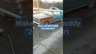 Wake up Mr Alternator! °20 cold start in the #1966 #ford #galaxies #subscribe #like #monday #2024