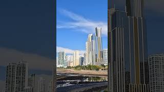 🇵🇦 Majestuosa vista de la ciudad de Panamá #panama #gopro #travel  #walk4k #shorts