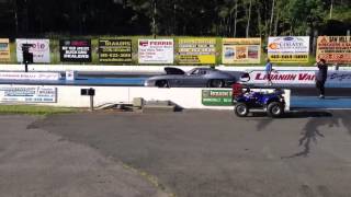 Pro Mod Corvette at Lebanon Valley track rental