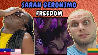 REACTION TO Sarah Geronimo - Freedom (Live on ASAP) | FIRST TIME WATCHING