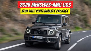 2025 Mercedes-AMG G63 with AMG Performance Package: Ultimate Luxury SUV Review!