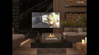 Cinematic Vlog| Relaxing Evening Outdoors Fireplace & Coffee| Watch My Videos With Me.