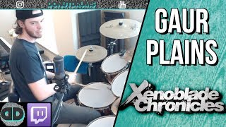 Xenoblade Chronicles | Gaur Plains (Live Improv Drum Cover) DonutDrums