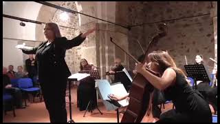 Händel ouverture dall' opera "Rodelinda", orchestra da camera d' Abruzzo, Maria Romanova - direttore