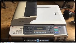 How to disassemble a Brother printer (MFC-5860CN)