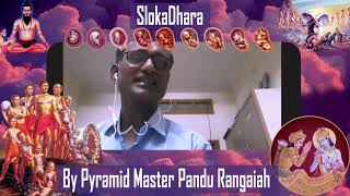 Slokadhara By Pyramid Master Pandu Rangaiah . Telugu