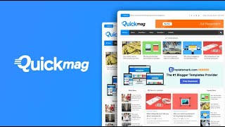 Quick Mag Premium Version Free Blogger Template download