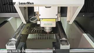 [LaserMen] LM-6080P 1.5kw fiber laser cutting machine cutting metal