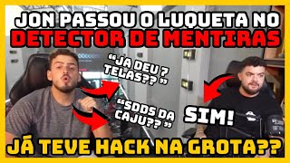 LUQUETA FOI PEGO NA MENTIRA PELO DETECTOR COM JON VLOG!!