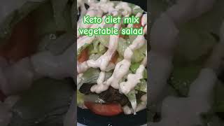 KETO DIET MIX VEGETABLE #DIET LOVER