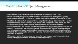 CIPD L7   Wk 7   Project Management v2