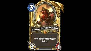 Who knows what secrets we'll uncover? - Brann Bronzebeard - Hearthstone