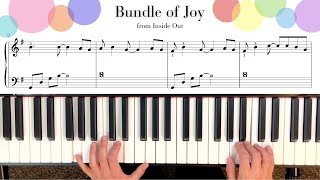 Inside Out (Main Theme) Bundle of Joy- Easy Piano