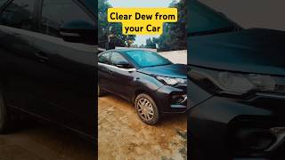 Remove Dew from Your Tata Nexon Windshield! 🚗❄️ #CarTips #TataNexon #QuickFix #ytshorts #shorts