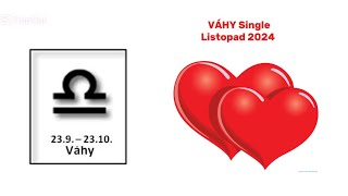 VÁHY♎️ Listopad 2024 Single