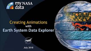 (Archived) Creating Animations with the MND Earth System Data Explorer