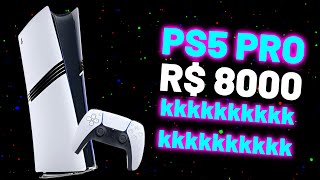 PS5 PRO: UM CONSOLE DE 8000 REAIS PRA RODAR JOGOS DE PS4 "MELHOR"!