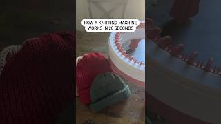 Have you tried a knitting machine yet?!