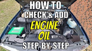 ADD Engine Oil Like a PRO with These Simple Steps!