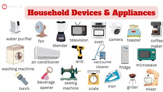 50+ Household appliances vocabulary #english #vocabulary #englishpractice