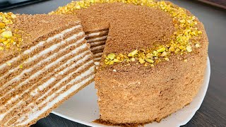 Очень НЕЖНЫЙ,ШОКоладный торт «СПАРТАК»| Spartak Cake / Agizda eriyen lezzetli SPARTAK TORTU