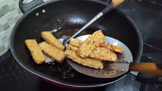 Cuma 3 Bahan Tempe Goreng Jadi Enak dan Kriuk