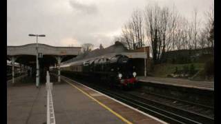 35024 Clanline at Purley with the VSOE Pictures