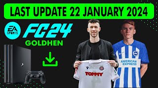 PS4 EA Sport FC Last Update 22 January 2024