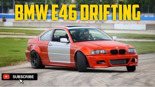 BMW E46 Drifting - Brew City Banger v2 - Milwaukee Mile