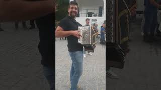 Em dia de magusto não pode faltar bons tocadores de concertina.