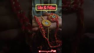 How to make easy Rakhi//Rakhi craft idea//Rakhi 2024//Handmade rakhi making