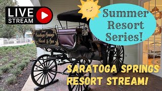 🔴LIVE: Disney’s Saratoga Springs Resort | Summer Resort Series | Disney World Livestream | 9/21/24