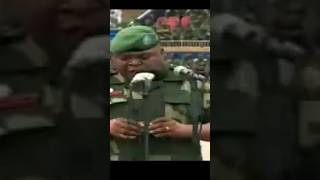 Parade of the fardc at camp kokolo:EMG chief Christian Tshiwewe denounces the treachery having taken