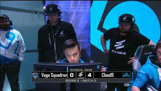 Vega Squadron vs Cloud9, mirage, ELEAGUE Major Boston 2018