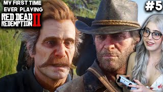 Reverand Swanson Is A MESS! - First Time Playing Red Dead Redemption 2 | Full Playthrough - Part 5