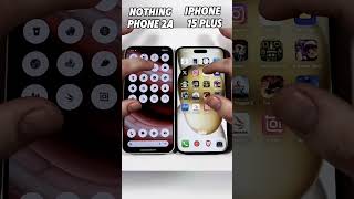 iPhone 15 Plus vs Nothing Phone 2A⚡Insane Speed Test! Who’s the Performance King?👑#Shorts#viralvideo