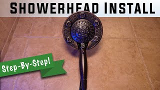 How to Install a Delta In2ition Handheld Shower Head