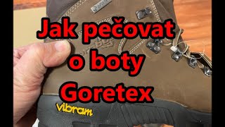 Jak pečovat o boty Goretex