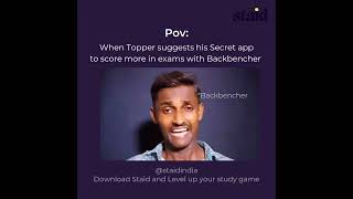 Secret App toppers use to get good marks in exams                     #memes #backlog #mathexercises